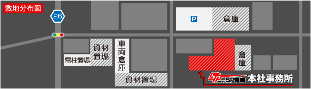 敷地分布図